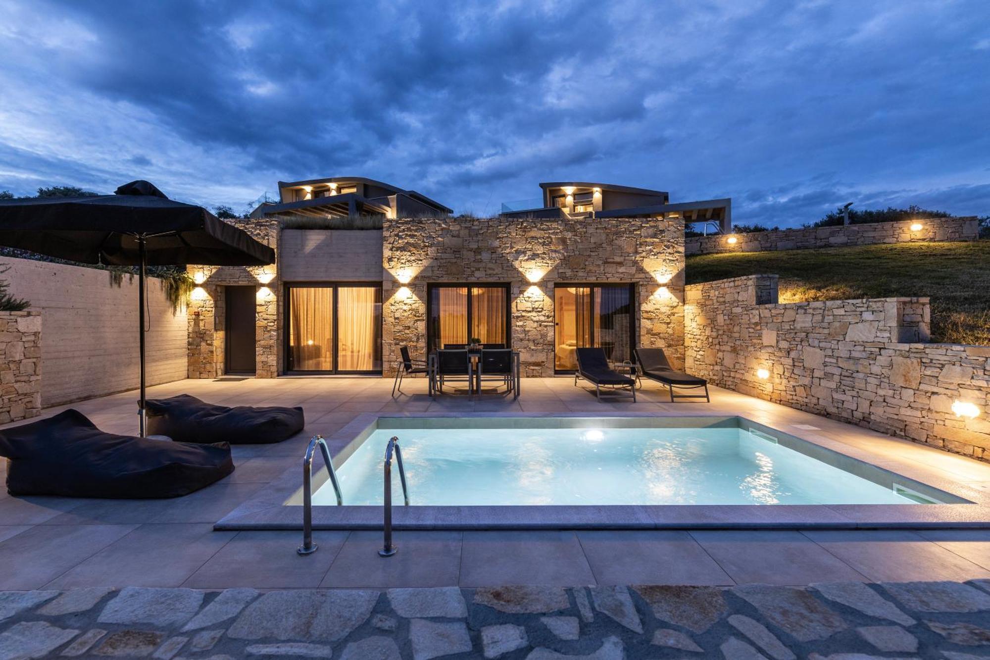 Fari Stone Villas Скала-Марион Экстерьер фото